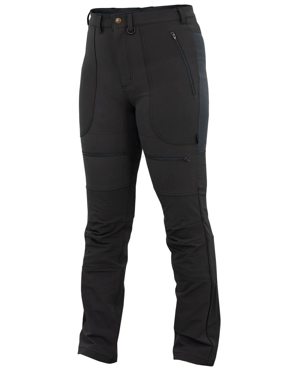 Iron Sand coloured Swazi Savannah Pants on white background #colour_iron-sand