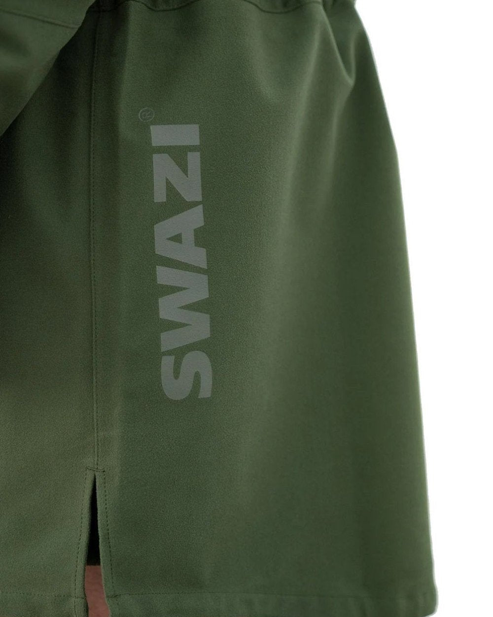Olive Coloured Swazi Tahr Xp Smock on white background #colour_olive