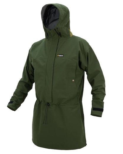 Olive Coloured Swazi Tahr Xp Smock on white background #colour_olive