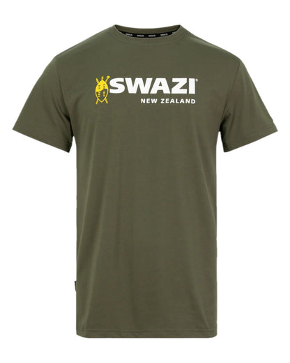 Ranger Coloured Swazi Tee on white background #colour_ranger