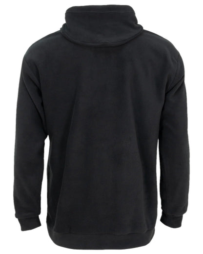 Black Coloured Swazi The Clansman Hoodie on white background #colour_black