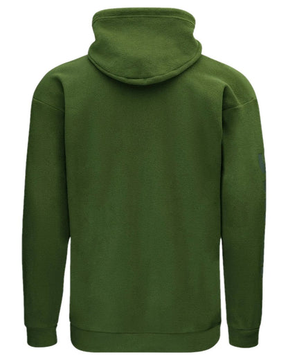 Olive Coloured Swazi The Clansman Hoodie on white background #colour_olive