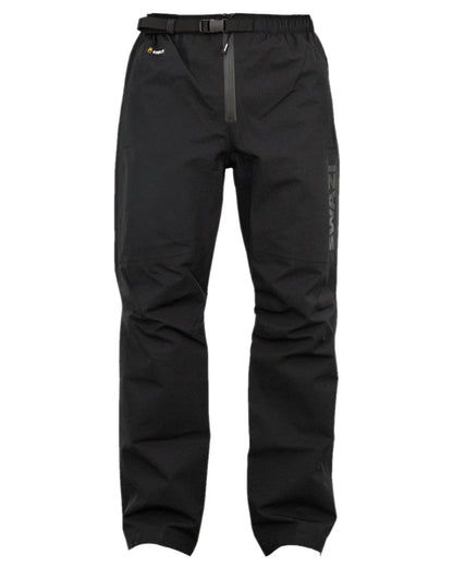 Black Coloured Swazi Torrent Overpants on white background #colour_black