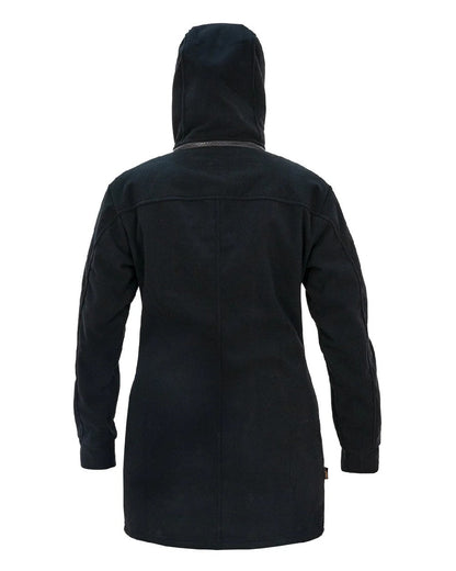 Black Swazi Womens Amur Jacket on white background #colour_black