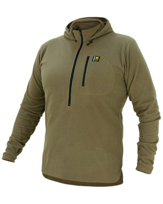 Tussock Coloured Swazi Brocco Shirt on white background #colour_tussock