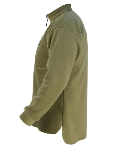 Tussock Coloured Swazi Bush Shirt On A White Background #colour_tussock