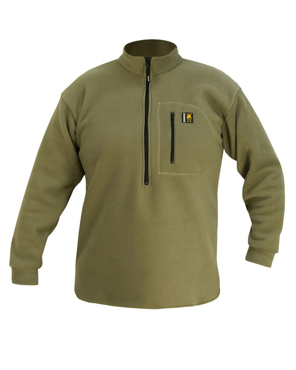 Tussock Coloured Swazi Bush Shirt On A White Background #colour_tussock