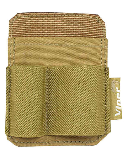 Coyote Coloured Viper Accessory Holder Patch on white background #colour_coyote