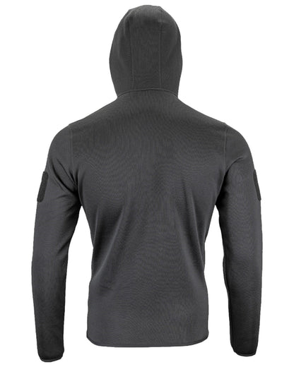 Black Coloured Viper Armour Hoodie on white background #colour_black