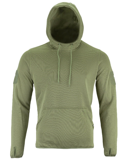 Green Coloured Viper Armour Hoodie on white background #colour_green