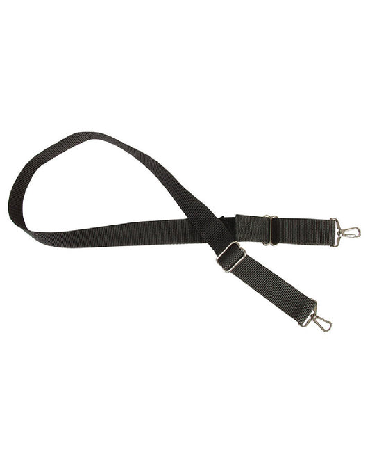 Black Coloured Viper Basic Rifle Sling on white background #colour_black