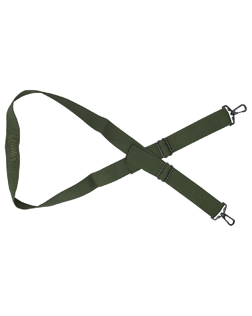 Green Coloured Viper Basic Rifle Sling on white background #colour_green