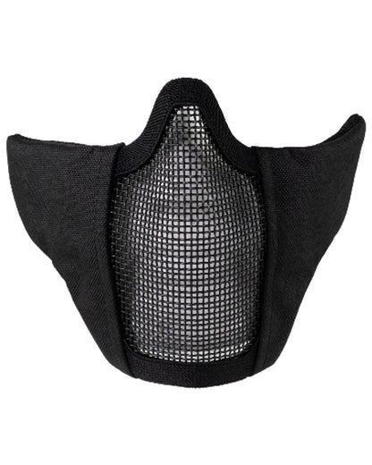 Black Coloured Viper Crossteel Face Mask Gen2 on white background #colour_black