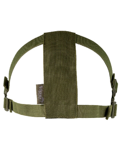 Green Coloured Viper Crossteel Face Mask Gen2 on white background #colour_green