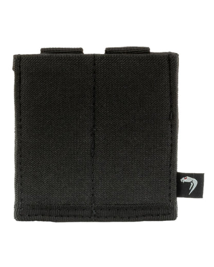 Black Coloured Viper Double Pistol Mag Plate on white background #colour_black