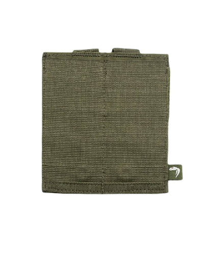 Green Coloured Viper Double SMG Mag Plate on white background #colour_green