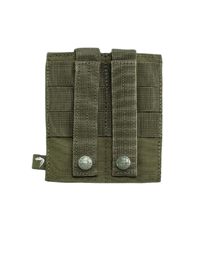 Green Coloured Viper Double SMG Mag Plate on white background #colour_green
