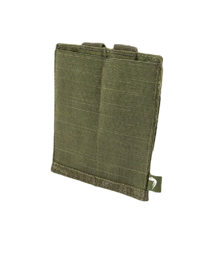 Green Coloured Viper Double SMG Mag Plate on white background #colour_green