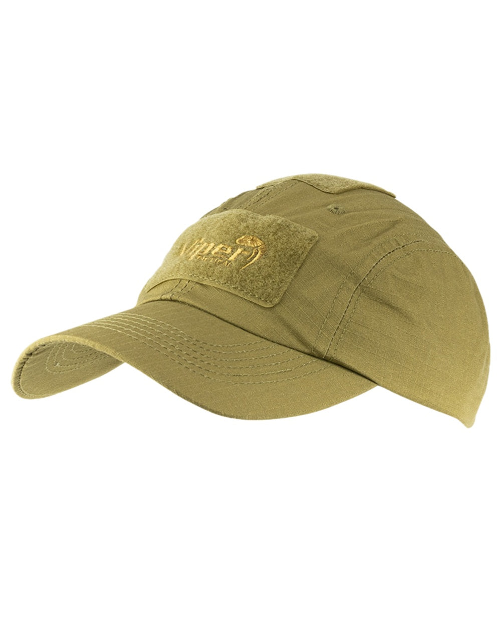 Coyote Coloured Viper Elite Baseball Hat on white background #colour_coyote