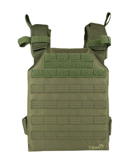 Green Coloured Viper Elite Carrier on white background #colour_green