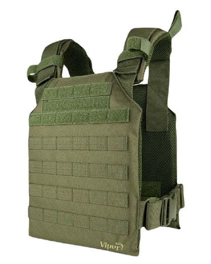 Green Coloured Viper Elite Carrier on white background #colour_green