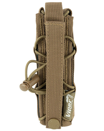 Dark Coyote Coloured Viper Elite Extended Pistol Mag Pouch on white background #colour_dark-coyote