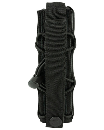VCAM Black Coloured Viper Elite Extended Pistol Mag Pouch on white background #colour_vcam-black