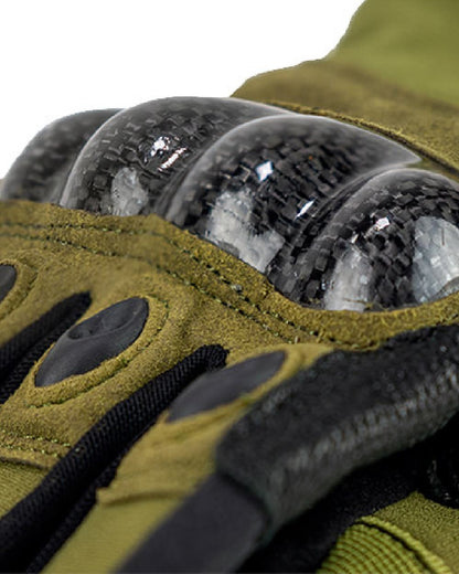 Green Coloured Viper Elite Gloves on white background #colour_green