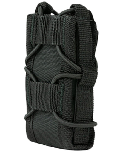 Black Coloured Viper Elite Mag Pouch on white background #colour_black