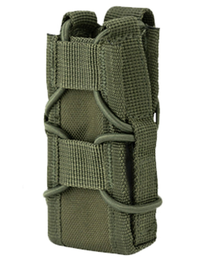 Green Coloured Viper Elite Mag Pouch on white background #colour_green