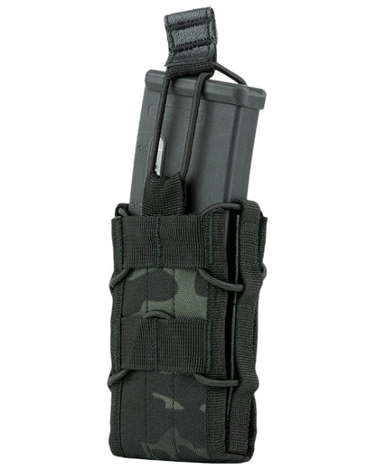VCAM Black Coloured Viper Elite Mag Pouch on white background #colour_vcam-black