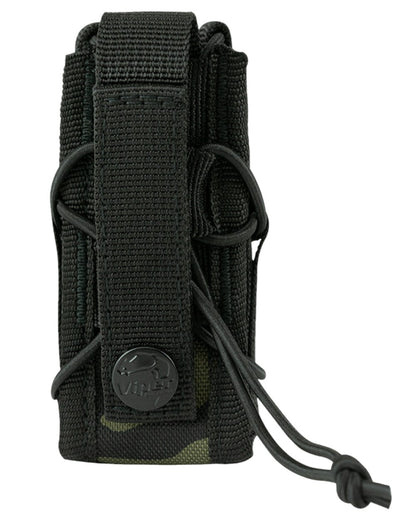 VCAM Black Coloured Viper Elite Pistol Mag Pouch on white background #colour_vcam-black