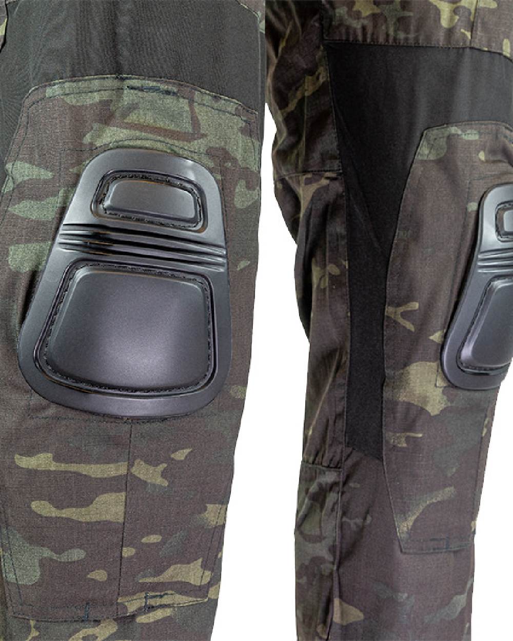 VCAM Black Coloured Viper Elite Trousers Gen2 on white background #colour_vcam-black