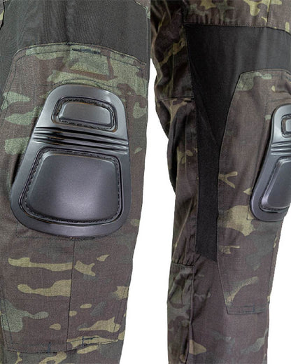 VCAM Black Coloured Viper Elite Trousers Gen2 on white background #colour_vcam-black