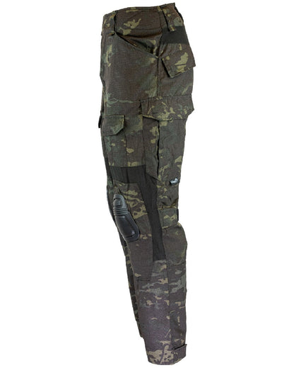 VCAM Black Coloured Viper Elite Trousers Gen2 on white background #colour_vcam-black