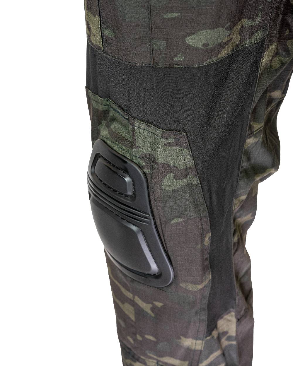 VCAM Black Coloured Viper Elite Trousers Gen2 on white background #colour_vcam-black