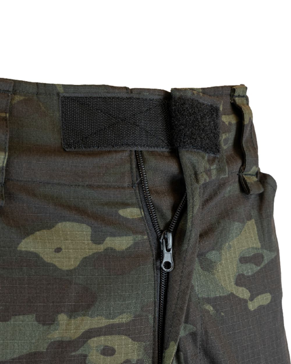 VCAM Black Coloured Viper Elite Trousers Gen2 on white background #colour_vcam-black