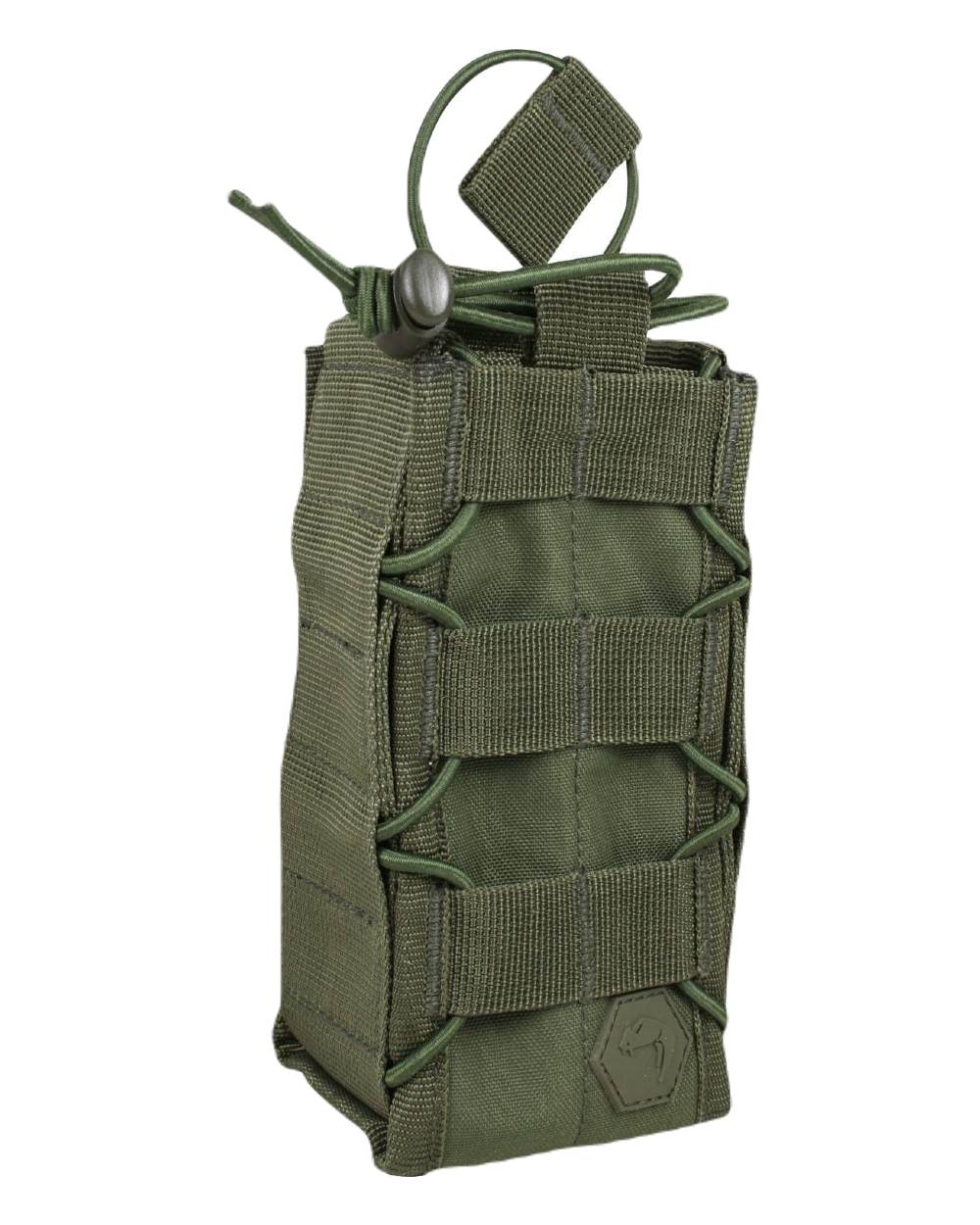 Green Coloured Viper Elite Utility Pouch on white background #colour_green