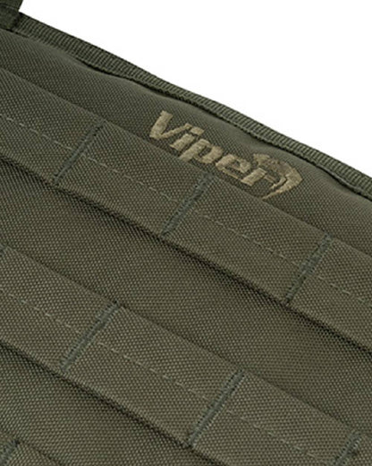 Green Coloured Viper Elite Waist Belt on white background #colour_green