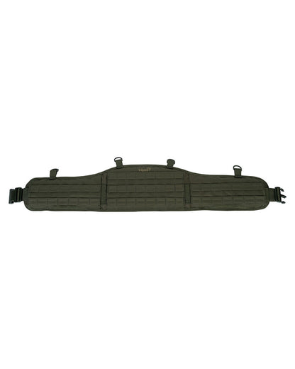 Green Coloured Viper Elite Waist Belt on white background #colour_green