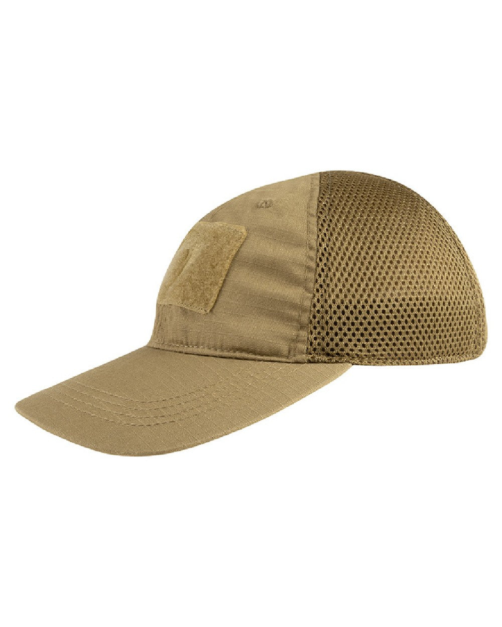Coyote Coloured Viper Flexi-Fit Baseball Cap on white background #colour_coyote