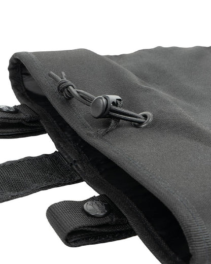 Black Coloured Viper Folding Dump Bag on white background #colour_black