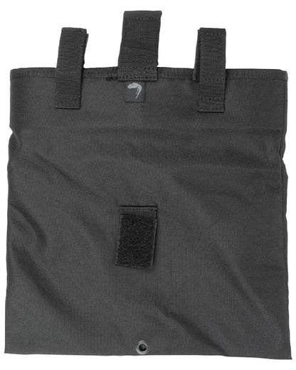 Black Coloured Viper Folding Dump Bag on white background #colour_black