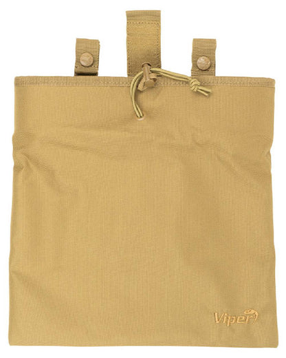 Coyote Coloured Viper Folding Dump Bag on white background #colour_coyote