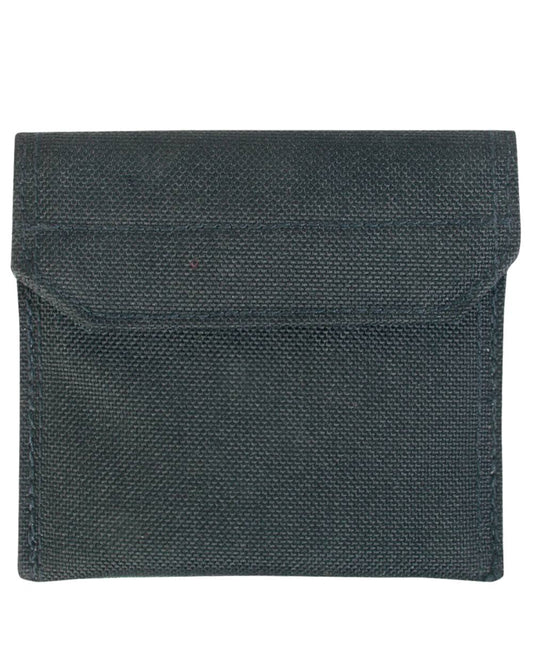 Black Coloured Viper Glove Pouch on white background #colour_black