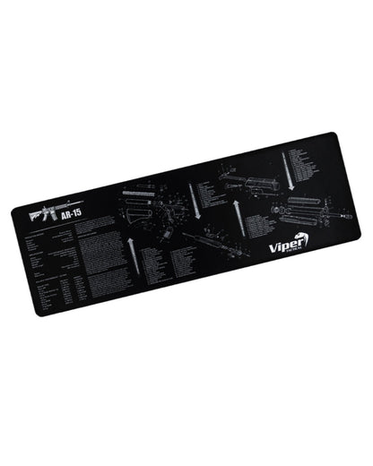 Black Coloured Viper Gun Mat on white background #style_ar15