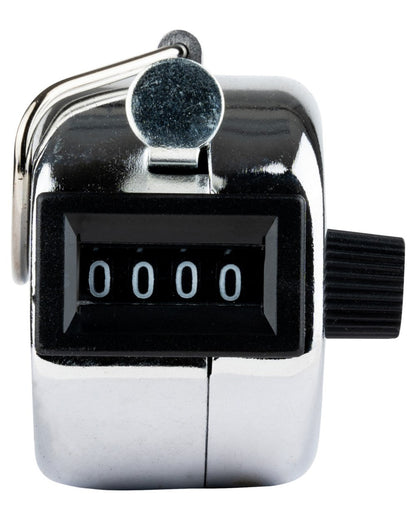Chrome Coloured Viper Hand Tally on white background #colour_chrome