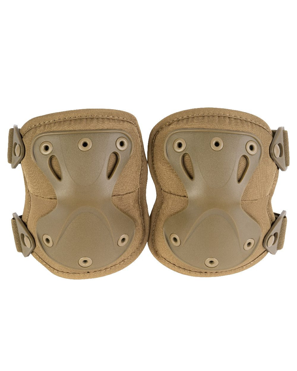 Coyote Coloured Viper Hard Shell Knee Pads on white background #colour_coyote
