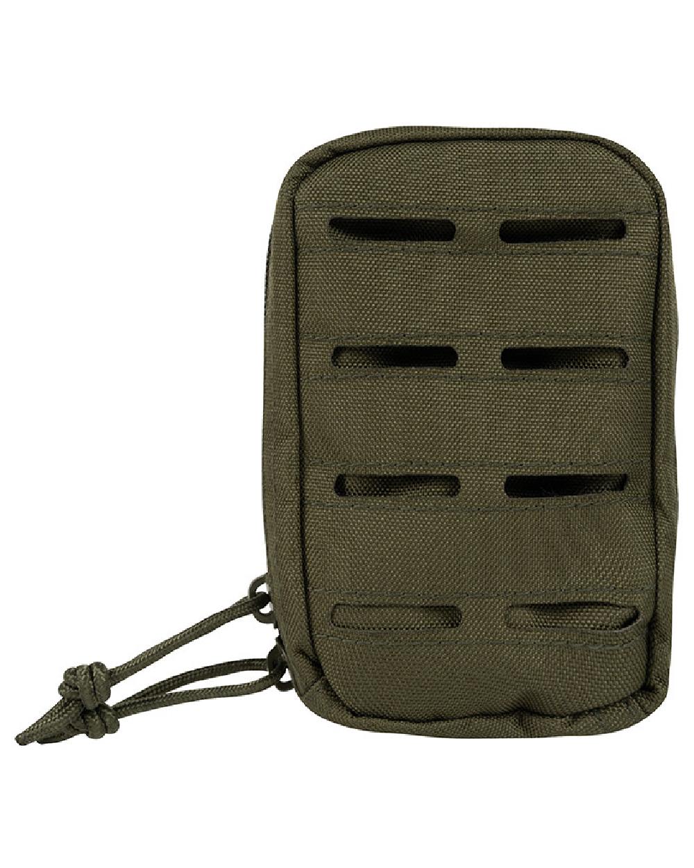 Green Coloured Viper Lazer Utility Pouch on white background #colour_green