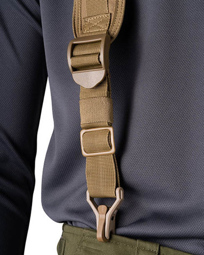 Coyote Coloured Viper Locking Harness on white background #colour_coyote